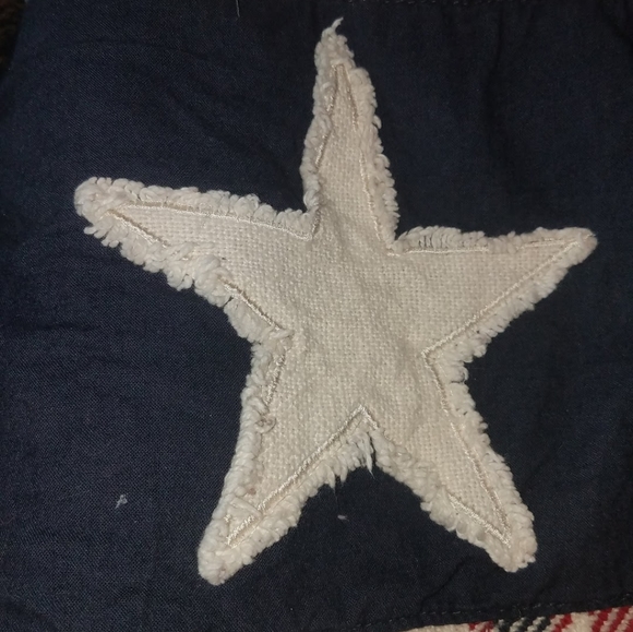 Patriotic throw blanket Afghan - Picture 3 of 4